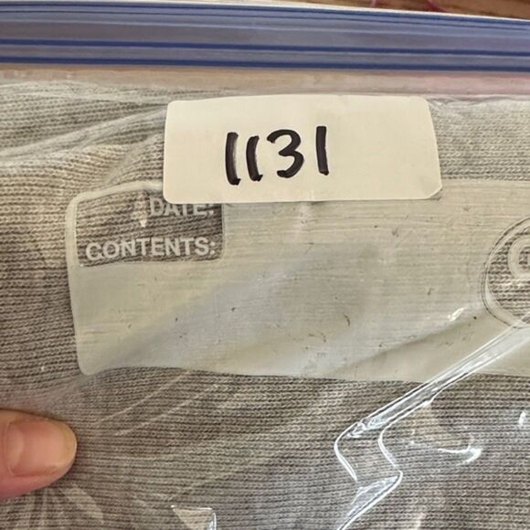 Ralph Lauren Cropped Sweat Pants Lounge Drawcord Petite Large Pullon Zip Hem - Picture 10 of 10